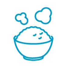 ご飯を炊く・洗う